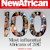 Akufo-Addo, Patrick Awuah, Edward Enninful, Idris Elba, Anthony Joshua & Others On The New African Magazine 100 Most Influential Africans of 2017