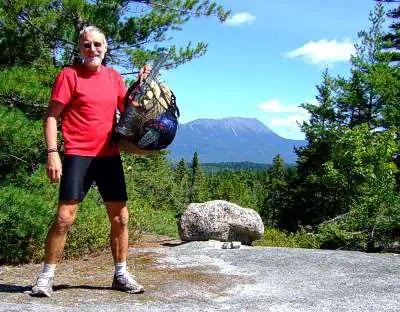 Ray Jardine bapak ultralight hiking dunia - foto pinterest