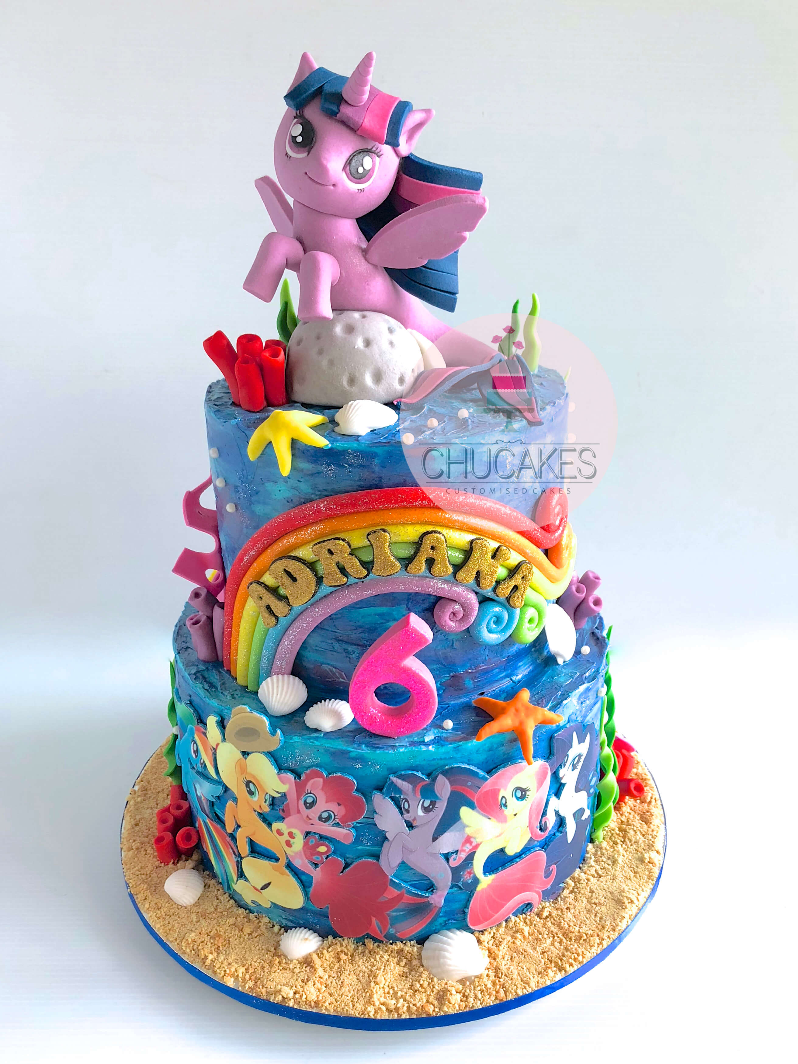 Mua Treasures Gifted Officially Licensed My Little Pony Cake Topper - My  Little Pony Cake Decorations - My Little Pony Dessert Topper - My Little  Pony Cake Picks - My Little Pony