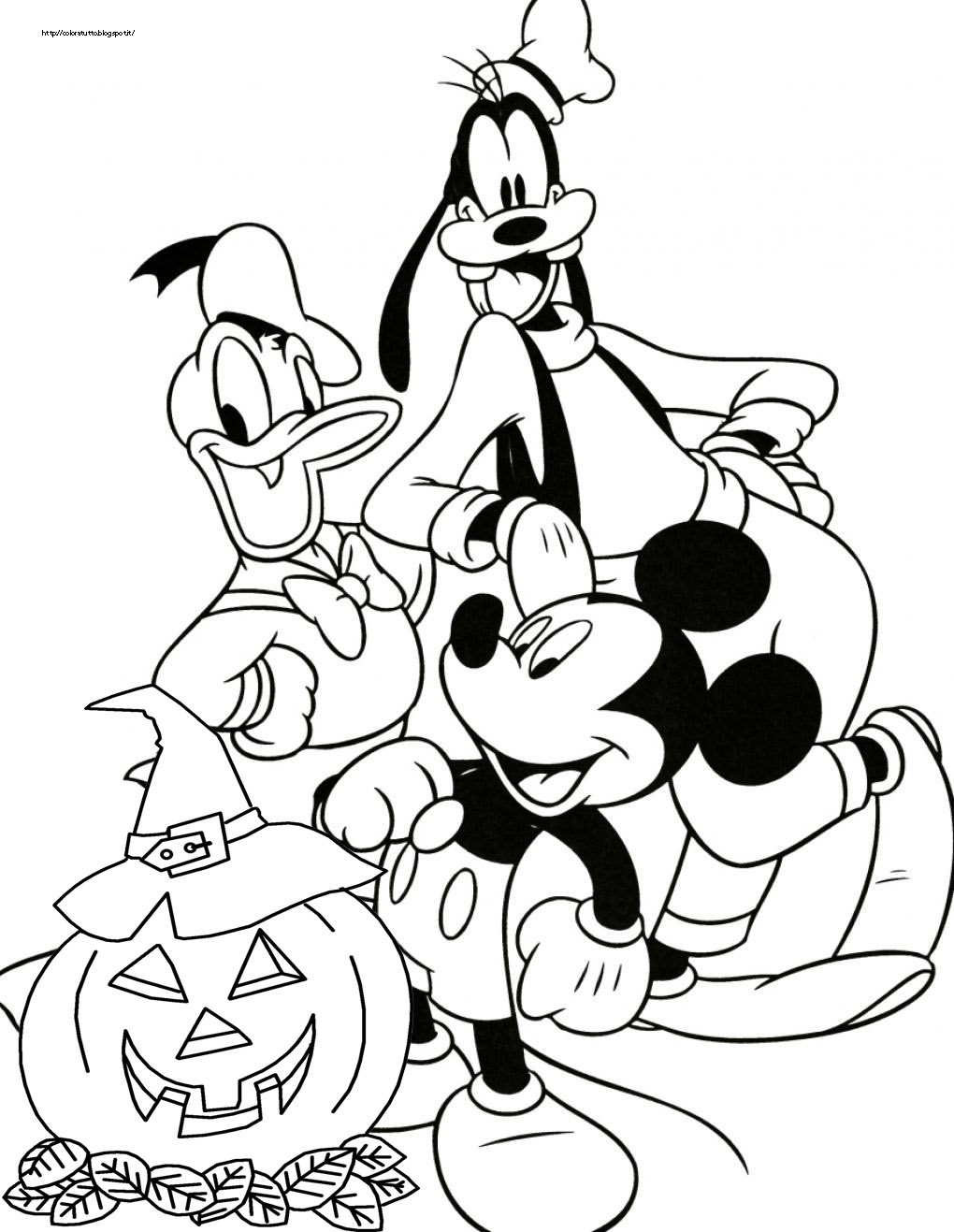 Halloween and Mickey Mouse