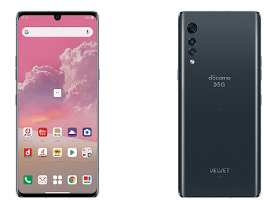 ドコモ向け「LG VELVET L-52A」