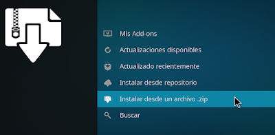 Instalar addon OTAKU en Kodi