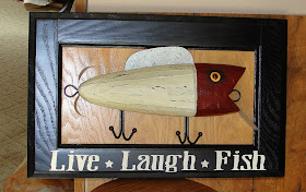 fishing lure sign