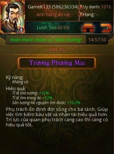 Game Nam Đế 2015 Android iOS