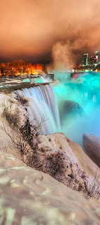 Niagara Falls frozen photos