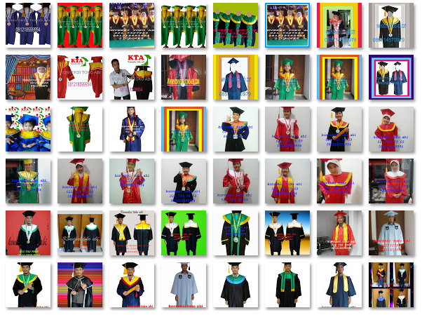 Baju toga wisuda sarjana