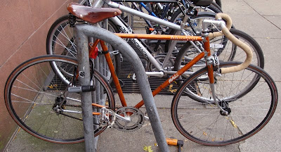 copper Raleigh International city bike