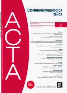 ACTA Otorhinolaryngologica Italica 2014-03 - June 2014 | ISSN 1827-675X | TRUE PDF | Bimestrale | Professionisti | Medicina | Salute | Otorinolaringoiatria
ACTA Otorhinolaryngologica Italica first appeared as Annali di Laringologia Otologia e Faringologia and was founded in 1901 by Giulio Masini. It is the official publication of the Italian Hospital Otology Association (A.O.O.I.) and, since 1976, also of the Società Italiana di Otorinolaringologia e Chirurgia Cervico-Facciale (S.I.O.Ch.C.-F.).
The journal publishes original articles (clinical trials, cohort studies, case-control studies, cross-sectional surveys, and diagnostic test assessments) of interest in the field of otorhinolaryngology as well as case reports (unique, highly relevant and educationally valuable cases), case series, clinical techniques and technology (a short report of unique or original methods for surgical techniques, medical management or new devices or technology), editorials (including editorial guests – special contribution) and letters to the editors. Articles concerning science investigations and well prepared systematic reviews (including meta-analyses) on themes related to basic science, clinical otorhinolaryngology and head and neck surgery have high priority. The journal publish furthermore official proceedings of the Italian Society, special columns as well as calendar of events.
Manuscripts must be prepared in accordance with the Uniform Requirements for Manuscripts Submitted to Biomedical Journals developed by the international committee of medical journal editors. Texts must be original and should not be presented simultaneously to more than one journal.
Only papers strictly adhering to the editorial instructions outlined herein will be considered for publication. Acceptance is upon the critical assessment by experts in the field (Reviewers), the introduction of any changes requested and the final decision of the Editor-in-Chief.