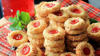 Resep Kue Strawberry Thumbprint