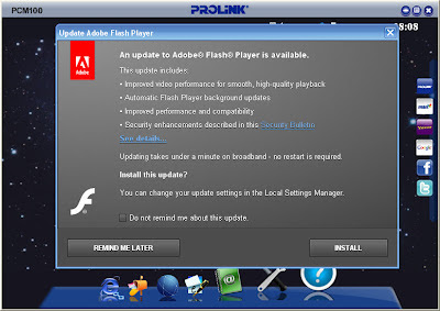 Adobe Flash Player installer