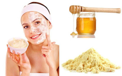 Homemade facial mask for Natural Acne treatment