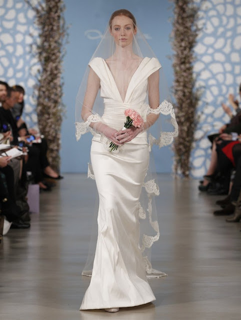 Oscar de la Renta Spring 2014 Mermaid Wedding Dresses