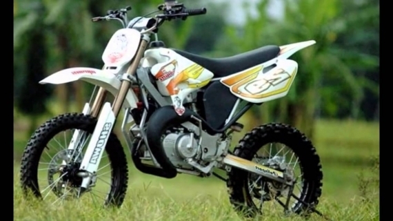 50 Gambar Modifikasi Motor Trail Grasstrack Adventure 