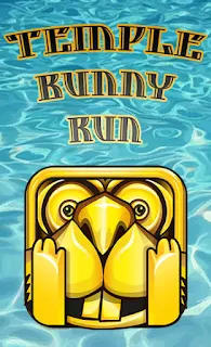 Screenshots of the Temple bunny run for Android tablet, phone.