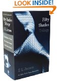 Fifty Shade Trilogy boxed set by E L James book cover