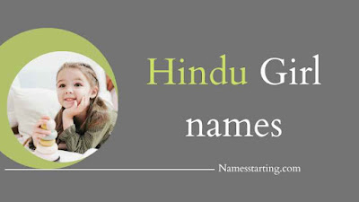 Unique baby girl names Hindu modern