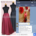 Rok Velvet Umbrella Skirt 081372507000