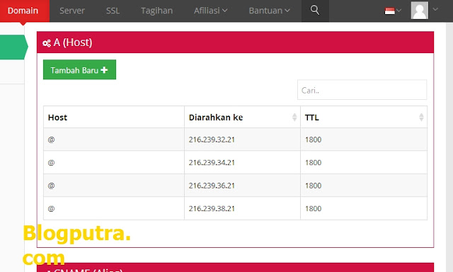 Cara Mengganti Domain Blogspot ke Com