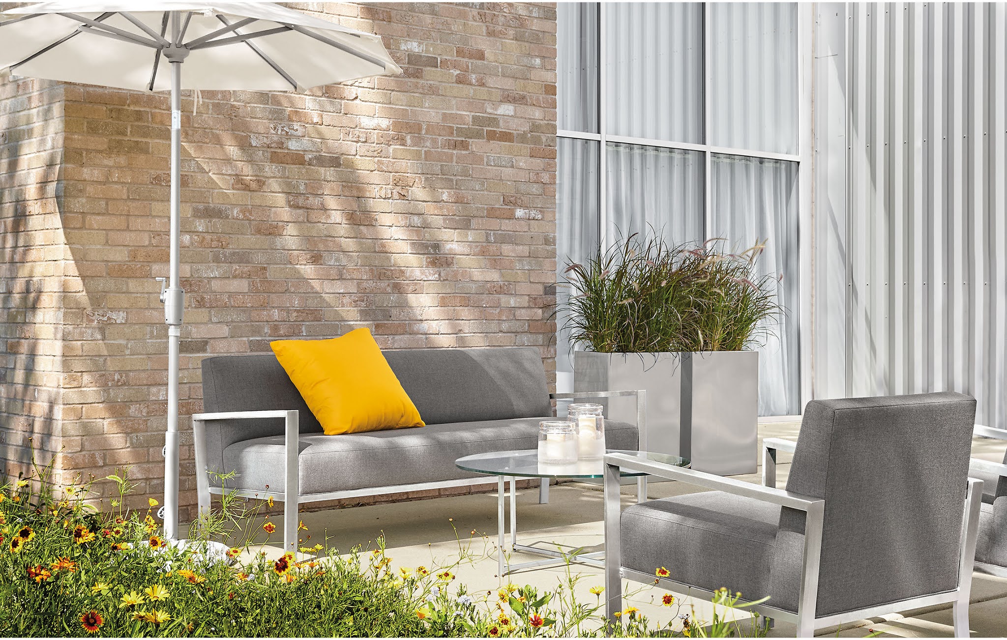 modern garden furniture sets