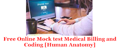 Free Online Mock test Medical Billing and Coding [Human Anatomy]