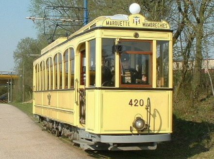 La motrice 420 du Grand Boulevard