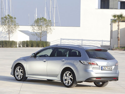 2011 Mazda 6 Wagon Rear Side View