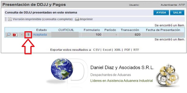  DANIEL DIAZ Y ASOCIADOS SRL