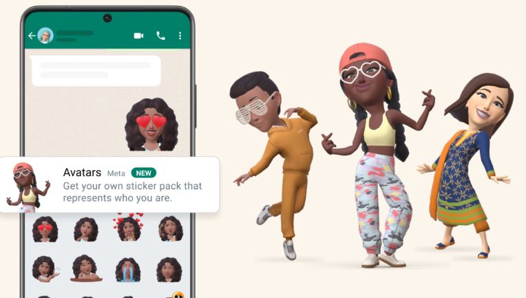 Meta officially announces the arrival of Avatars on WhatsApp