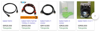 Harga Kabel HDMI