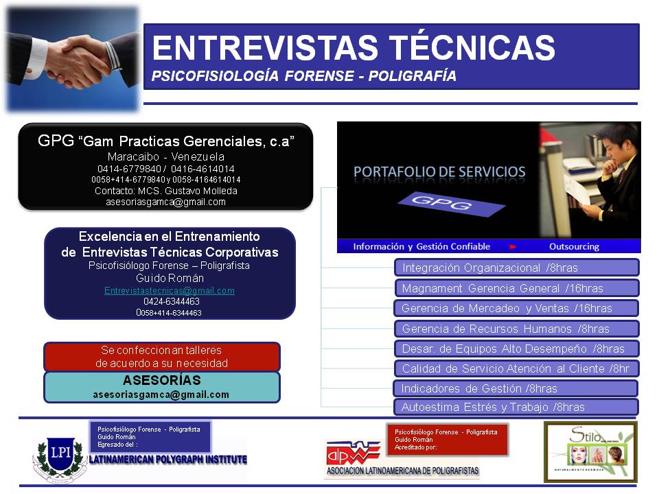 ENTREVISTAS TÉCNICAS