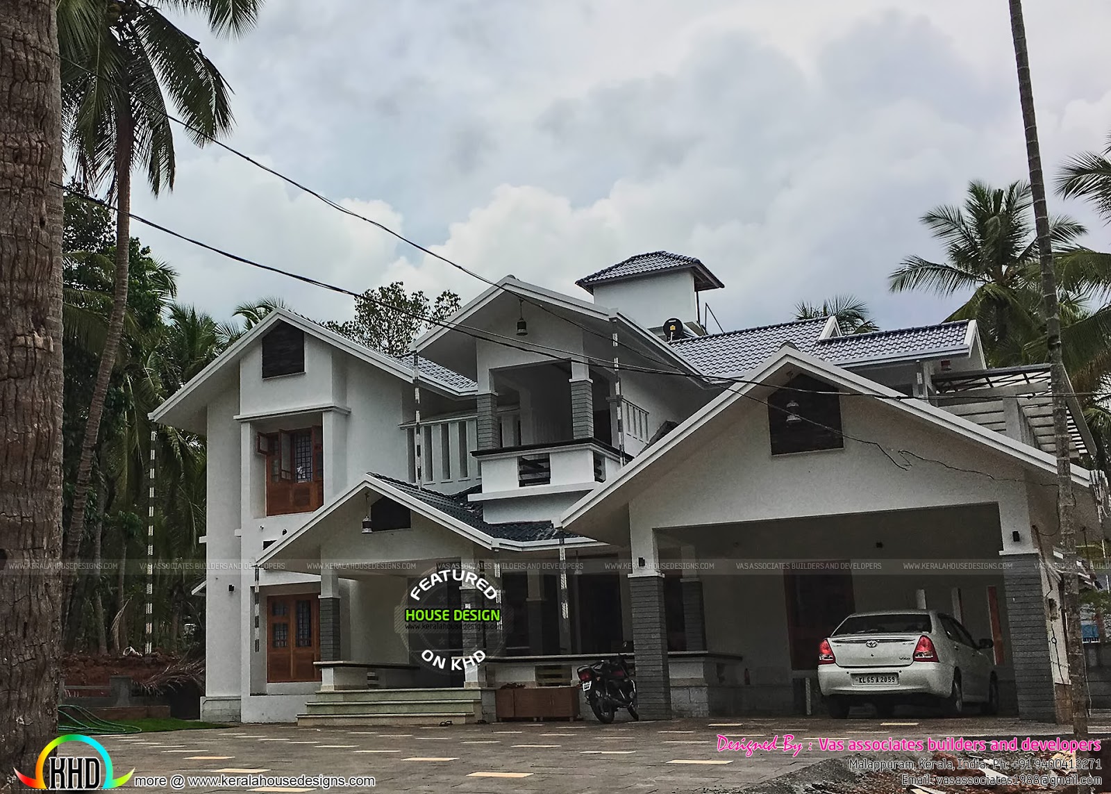 Construction completed house  at Malappuram  Kerala  home  