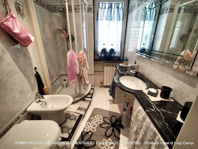 Immagine bagno di appartamento su  Ximenes, Centro, Grosseto, Agenzia Immobiliare Grosseto Invest