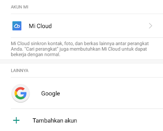 pilih akun google