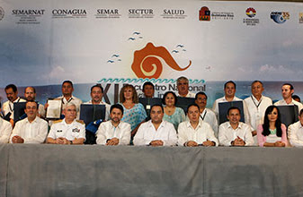 Inaugura el Gobernador Roberto Borge el XI Encuentro Nacional de Playas Limpias
