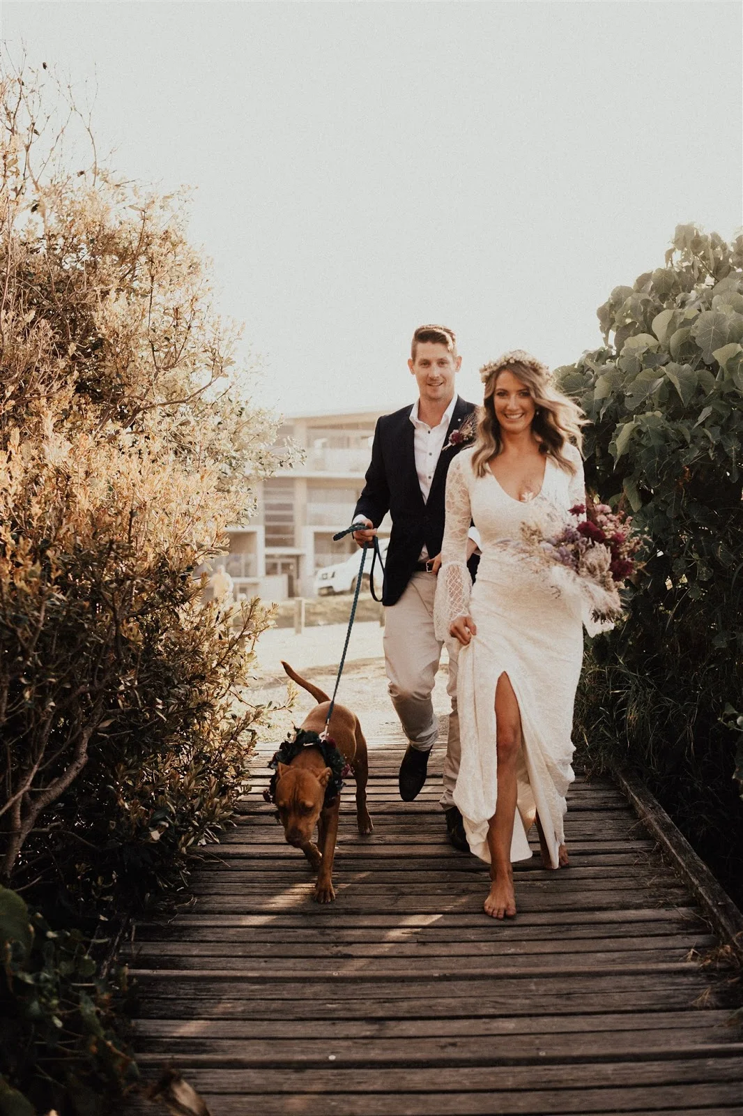 bird and boy photography beach wedding grace loves lace florals