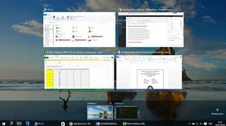 Cara menggunakan virtual desktop Windows 10