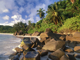 Mahe Island in Seychelles