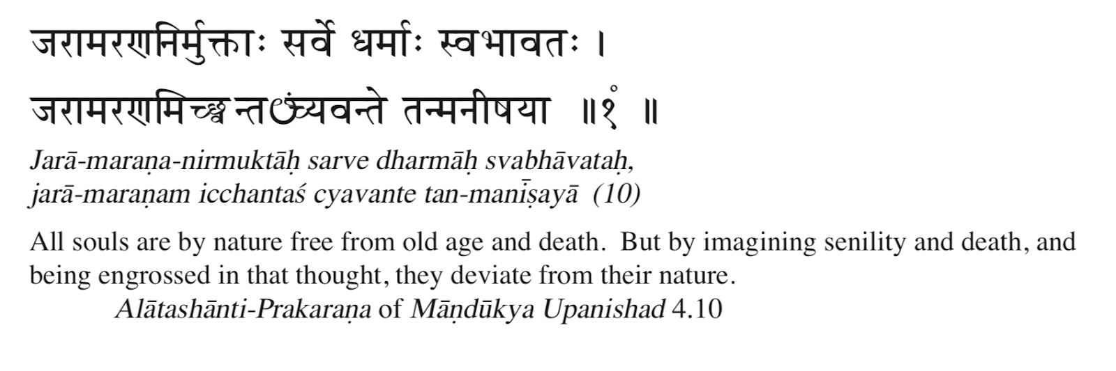 Sacred Vedic Funeral Rites: 12. Quotes From Scriptures