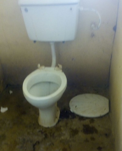 Photos of filthy Toilet/Restroom at NYSC Camp in Ondo