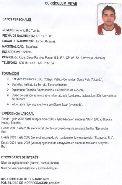 Tipos de Textos: junio 2012