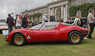 Alfa Romeo 33 Stradale Prototipo vista lateral