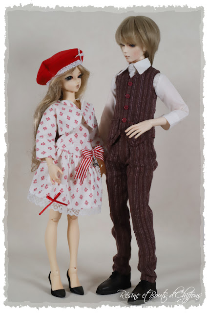 Logan (Souldoll - Shaun) et Cléa (Fairyland - MiniFee Juri 2010)