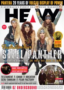 Heavy Music Magazine. Australia's purest heavy music magazine 3 - August 2015 | ISSN 1839-5546 | CBR 96 dpi | Mensile | Musica | Rock | Recensioni | Concerti
Heavy Music Magazine is an independent «heavy» music magazine and website produced by people who live for their music