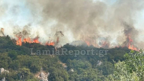 Έκτακτο: Μεγάλη πυρκαγιά στη Δίβρη