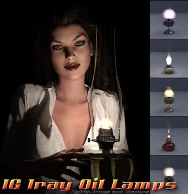 IG Iray Oil Lamps