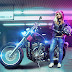 Bike Girl Photo Manipulation