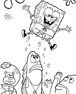 Spongebob Coloring Pages