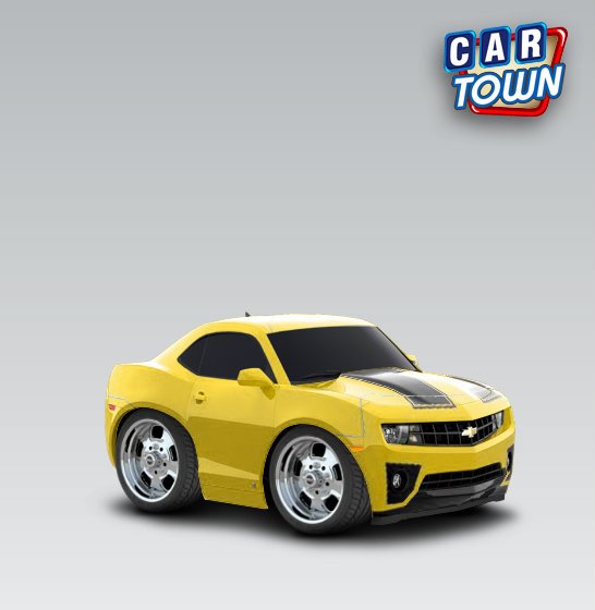 Chevrolet Camaro 2010 Bumblebee custom cartown skin