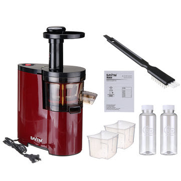 220V 150W Electric Slow Juicer Fruits Vegetables Low Speed Juice Maker Extractor 