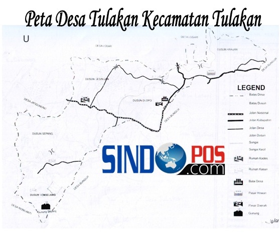 Profil Desa & Kelurahan, Desa Tulakan Kecamatan Tulakan Kabupaten Pacitan
